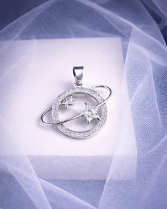 Colgante de Moissanita en Plata de Ley 92.5 KLSP-50664 - Product Image 6