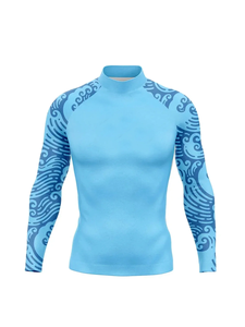 Sialkot MMA Breathable UPF50+ Quick Dry Eco-Friendly Spandex/Nylon Rash Guard - Product Image 3