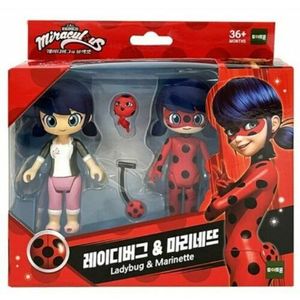 Figura de Acción de Miraculous Ladybug - Juguete Coleccionable de Ladybug y Marinette - Product Image 1