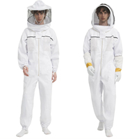 Uniforme d'apiculteur moderne avec voile à capuche pour les opérations d'apiculture, l'inspection des ruches et les tâches pratiques d'apiculture