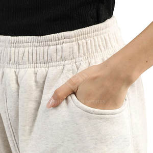 Conjunto Deportivo de 2 Piezas para Mujer, 100% Algodón, Fabricado en Fábrica, Estilo Casual, Color Sólido, para Invierno, Ecológico y Transpirable, Nueva Llegada - Product Image 6