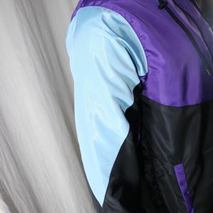 Wholesale High Quality Lightweight Outdoor Active Top <b>Canvas</b> Windbreaker <b>Jacket</b> with Stand Collar and Front FINER THREADS - Product Image 4