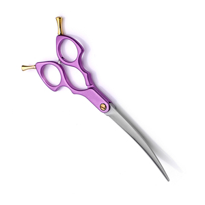 Personal Care & Grooming Tools Hair Cutting <b>Scissor</b> With Sharp Curved Blade Custom Made Barber Shop & Salon Use <b>Scissors</b> - Product Image 3