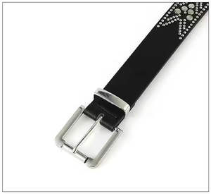 Ceinture en cuir véritable de vache pour homme, qualité supérieure, classique, décontractée, longueur réglable, boucle en acier, écologique, durable, robuste - Product Image 2