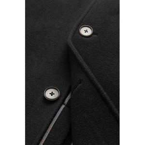 Manteau court pour homme style britannique, simple boutonnage, décontracté, pour le quotidien, mode automne-hiver - Product Image 6