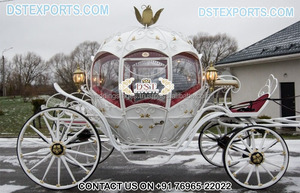 Royal Black Vis-A-Vis Horse Carriage Luxury Horse Drawn Phaeton Carriages New Style Black Vintage Carriage Sale - Product Image 3