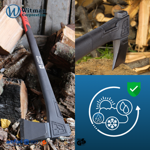 92cm Professional Heavy Duty Splitting Axe XL Securely Fixed Grade-A Carbon Steel Head Aggressive Cutting Angle Anti Shock Maul - Product Image 5