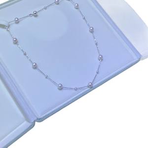 สร้อยคอเงินแท้ S925 ดีไซน์มินิมอล 4-6 ดาว สไตล์อินเทรนด์สำหรับผู้หญิง ประดับมุก สร้อยคอคล้องไหปลาร้า หรูหราเบาๆ ระดับพรีเมียม - Product Image 5