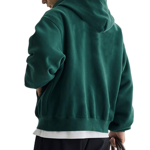 Sweat-shirts à capuche en coton mélangé de haute qualité pour hommes, design personnalisé, service OEM, saison hivernale - Product Image 2