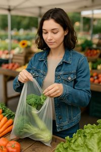 ถุงพลาสติกม้วน HDPE สำหรับผลิตภัณฑ์แบบม้วน - Product Image 5