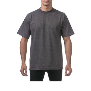 Camisetas Lisas de Algodón 100% de Alta Calidad al por Mayor para Hombre, de Gran Gramaje, Oversize, con Opciones de Impresión Personalizada y Tallas Grandes, con Características de Compresión - Product Image 1