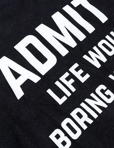 T-shirts pour hommes de haute qualité 100% coton, poids lourd, coupe ample, God High Street Speed, manches courtes, col rond, décontracté - Product Image 4