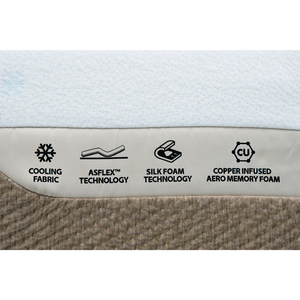 American Star Sweet Copper <b>Memory</b> <b>Foam</b> Mattress Cooling Knitted Fabric Removable Cover Modern Design Firmness customized - Product Image 4