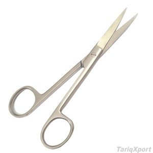 Ciseaux à cuticules russes en acier inoxydable de haute qualité, prêts à l'emploi, pliables, durables, tranchants et courbés pour la beauté des ongles - Product Image 3
