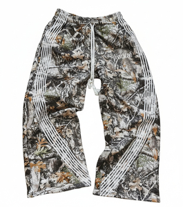 OEM Services <b>Men's</b> fashion camo tree Sweatpants Wholesale <b>Thermal</b> Fleece Lined <b>Joggers</b> custom logo - Product Image 1