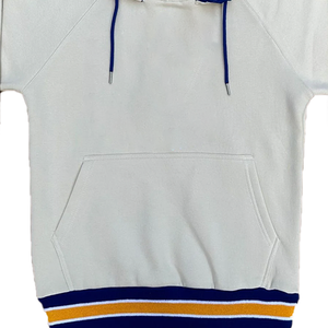 Sweat à capuche court en molleton de coton brodé pour femme SGRho – Qualité supérieure, idéal pour l'hiver et l'automne, vêtement de sororité grecque - Product Image 3