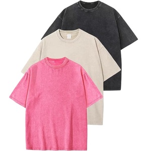 Camiseta 100% algodón personalizada con cuello redondo, camiseta de color sólido con cuello redondo, camiseta para hombre, camiseta de cuello redondo para hombre - Product Image 2