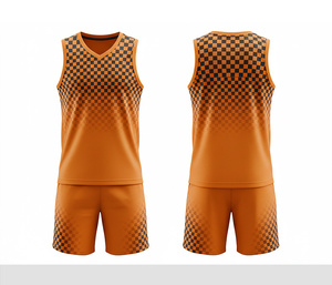 Ensemble d'uniformes de basketball OEM, sublimation intégrale, tissu haute performance, vêtements de sport d'équipe pour hommes, femmes et jeunes - Product Image 1