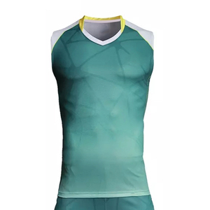 Ensembles d'uniformes de volley-ball sans manches personnalisés, séchage rapide, respirants, tenues de match pour équipes sportives - Product Image 4