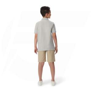 Uniforme escolar, camisa polo con logotipo bordado a precios de fábrica, hecho en Pakistán, IVA pagado, envío incluido. - Product Image 4