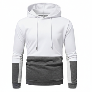 Sudaderas con capucha de forro polar cálidas de invierno al por mayor, sudaderas gruesas lisas con logotipo personalizado, sudaderas con capucha para hombre, conjunto de ropa deportiva al por mayor - Product Image 2
