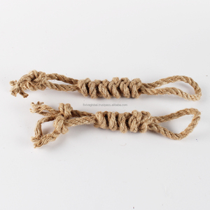 Jouets de remorqueur de corde de chanvre de noeud d'approvisionnement d'animal familier, encourage les instincts naturels, mâche de corde écologique, fabricant du Vietnam, ODM, bas quantité minimale de commande - Product Image 4