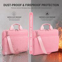 Sac à documents ignifuge robuste avec sangle, sac à main en fibre de verre enduite de silicone, protection étanche pour tablette, pour fournitures de bureau