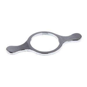 Jeringa veterinaria de acero inoxidable reutilizable de tipo corto para animales, con vidrio y tornillo de bloqueo, de fácil operación. - Product Image 4