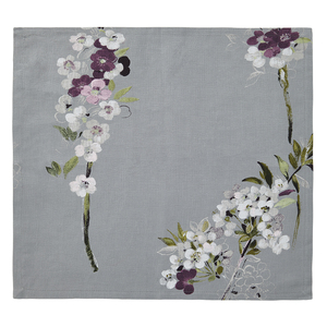 Set di 4 Tovaglioli Positano in Puro Lino 100% 20x20 Pollici Lavabili in Lavatrice Stampati per Uso Domestico - Product Image 3
