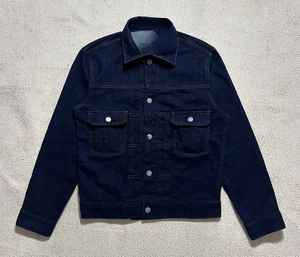 Veste en jean vintage personnalisée pour l'hiver, style formel et streetwear décontracté, avec broderie imprimée patchwork et décoration boutonnée - Product Image 6