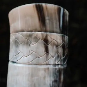 Cuerno Vikingo 100% Natural de Búfalo con Cuerno de Tamaño Único para Cerveza o Agua, de la Mejor Calidad, Mayorista de la India - Product Image 5