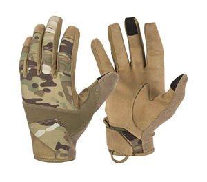 Guantes de rescate al por mayor de cuero de cabra para descenso rápido, guantes tácticos de repelencia rápida - Product Image 6