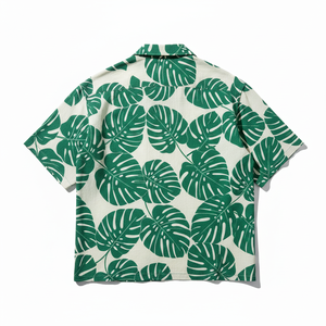 เสื้อโปโลกอล์ฟผู้ชายลายใบมอนสเตอร่าแบบคลาสสิก ดูดซับความชื้น แห้งเร็ว ยืดได้สี่ทิศทาง ระบายอากาศได้ดี - Product Image 6