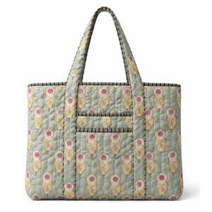 Sac fourre-tout en coton indien artisanal imprimé à la main, doux, durable, léger, pliable, écologique et personnalisable - Product Image 1