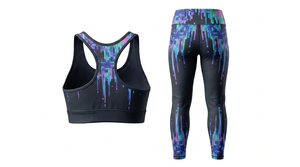 Top Quality Unique Design Quick Dry Women Yoga Set OEM Services Reasonable Price Yoga Sets For Ladies - Product Image 3