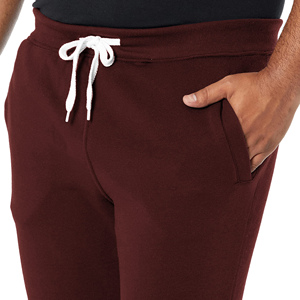 Pantalon de jogging épais en molleton pour homme avec logo personnalisé, coton lourd, coupe décontractée, fournisseur OEM ODM - Product Image 6