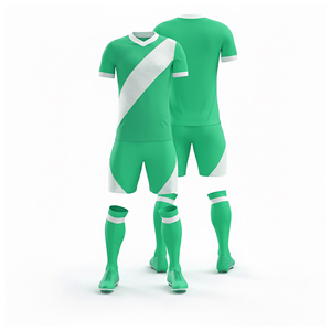 Tenue de football de qualité supérieure pour club, kit de match de football par sublimation |   Tailles pour hommes, femmes et jeunes |   Vêtements de sport légers et à séchage rapide - Product Image 6