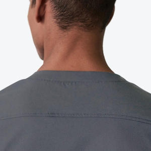 Uniforme Médico Personalizado con Logotipo, Camiseta de Manga Corta de Mezcla de Polialgodón de Alta Calidad para Doctores, Clínicas Dentales y Centros de Salud - Product Image 5