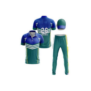 Uniforme de Cricket Sublimado / Conjunto de Uniforme de Cricket Personalizado, Camiseta y Pantalón / Ropa de Partido de Cricket Personalizada, Precio Económico, OEM Personalizado - Product Image 5