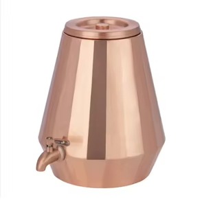 Designer Copper Water <b>Dispenser</b> Multipurpose Water Container with Tap Perfect for Home Kitchen Restaurant and Event Use - Product Image 6