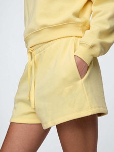 Shorts décontractés d'été pour femmes, 100% coton, couleur unie, anti-rides, séchage rapide, respirants, avec boutons et taille élastique - Product Image 2