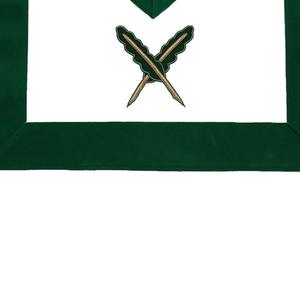 Delantal Masónico de Cuero con Cuentas Bordadas de Alta Calidad Hecho a Medida para Maestros Masones, Resistente al Agua, Diseño Vintage - Product Image 3