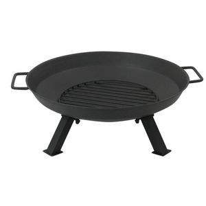 Brasero de hierro para jardín con soporte y asas, calentador de leña y carbón para exteriores, para patio, camping, barbacoa, hoguera, a precio económico. - Product Image 1
