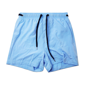 Men's Sporty Mesh <b>Shorts</b> Solid Color Quick Dry Drawstring Waist with <b>Zipper</b> Pockets <b>Short</b> Length for Active Wear high quality - Product Image 4