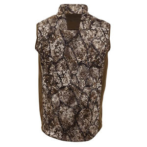 Gilet de chasse et de tir d'hiver professionnel OEM, respirant, imperméable, coupe-vent, antibactérien, en softshell, avec impression personnalisée sur le devant - Product Image 2