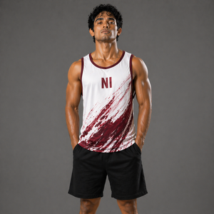 Camiseta sin mangas de algodón para hombre, estilo casual de verano, ligera, transpirable, para gimnasio, entrenamiento, estilo urbano - Product Image 2