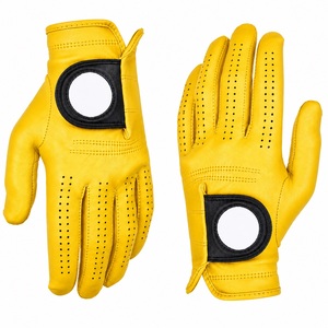 Guantes de Golf Personalizados de Fábrica, Guantes de Golf de Cuero Cabretta Blanco con Empaque Premium, Guantes de Golf Transpirables Unisex - Product Image 2