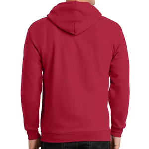 Sweat-shirts bleus apaisants à thème marin, surdimensionnés pour hommes, impression de logo personnalisé, broderie, 100% coton, service OEM ODM disponible - Product Image 5