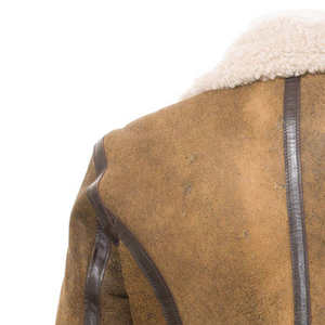 Chaqueta de Cuero para Hombre de Primera Calidad, Personalizable, con Cremallera, Impermeable, Resistente al Viento, Transpirable, Estilo Bomber para Invierno - Product Image 4