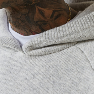 Sudadera con Capucha Extra Grande para Hombre, 100% Algodón, Estilo Francés, Hip Hop, Streetwear - Product Image 6